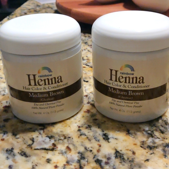Rainbow | Hair | Henna Hair Dye Medium Brown | Poshmark